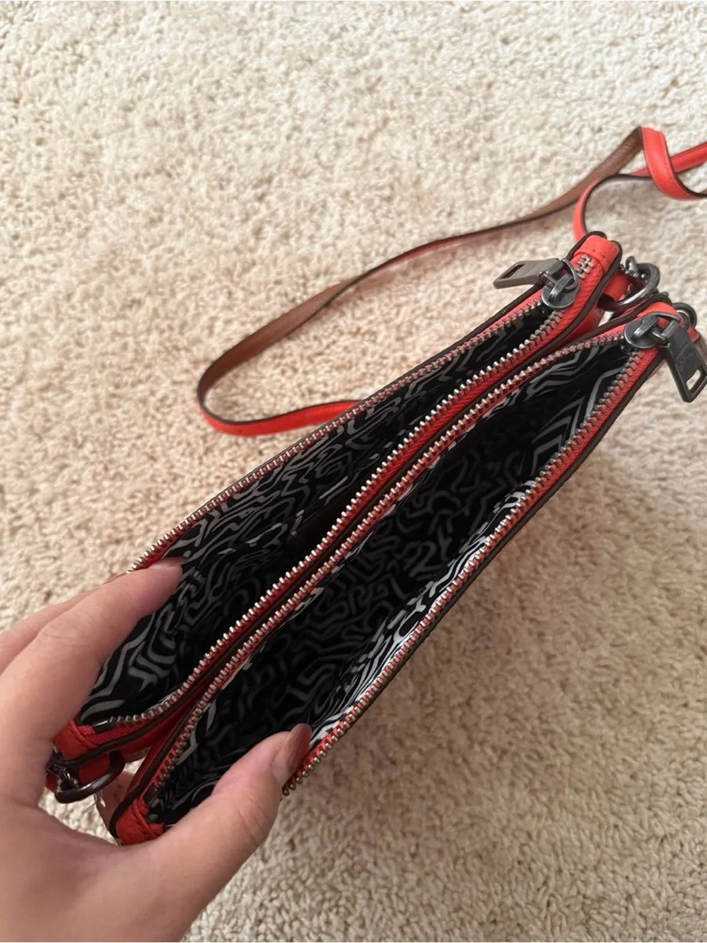 Coach stylish red